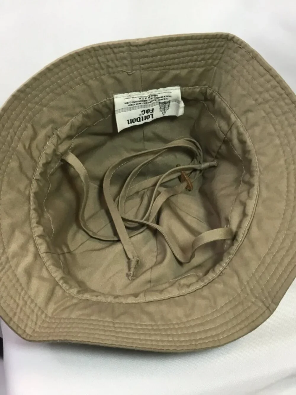 London Fog Bucket Sun Rain Hat - EUC - Women's - 2
